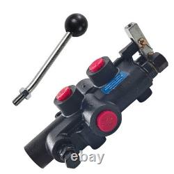 For Wood Splitter 21 GPM Hydraulic Directional Valve 3625 PSI withDetent Lever