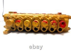 Genuine VICKERS 7 Spool Hydraulic Directional Control Valve Double Acting