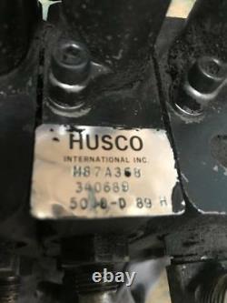 HUSCO 4-SPOOL HYDRAULIC DIRECTIONAL CONTROL VALVEMODEL #5000-D89hHHYSTER S50XL