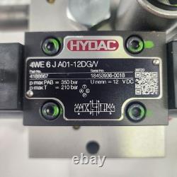 HYDAC 4WE 6 J A01-12DGV Hydraulic Directional Control Valve 350 Bar 12V