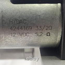 HYDAC 4WE 6 J A01-12DGV Hydraulic Directional Control Valve 350 Bar 12V