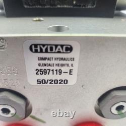HYDAC 4WE 6 J A01-12DGV Hydraulic Directional Control Valve 350 Bar 12V