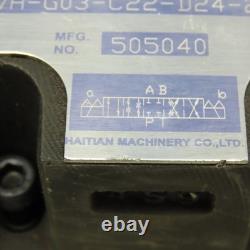 Haitian SWH-G03-C22-D24-20-M3 Hydraulic Directional Valve Pressure Regulator