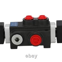 Heavy Duty Hydraulic Directional Valve 4/3 Way Solenoid Operated SAE Ports 13GPM