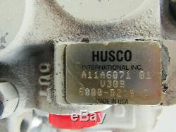 Husco 6000-b219 C Hydraulic Directional Control Valve 2 Spool 6004-d 6005-w