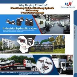 Hydraulic Adjustable Flow Directional Control Valve 1/2 NPT Port, 30 GPM, FC