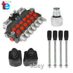 Hydraulic Backhoe Directional Control Valve 6 Spool +Conversion Plug 11 GPM