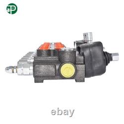 Hydraulic Backhoe Directional Control Valve with 2 Joysticks, 6 Spool, 11 GPM US