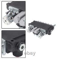 Hydraulic Backhoe Directional Control Valve with 4 Joysticks 6 Spool 11 GPM