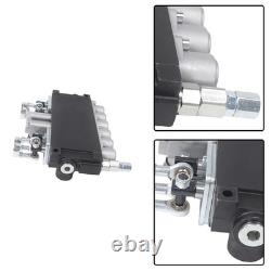 Hydraulic Backhoe Directional Control Valve with 4 Joysticks 6 Spool 11 GPM