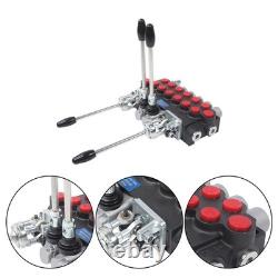 Hydraulic Backhoe Directional Control Valve with 4 Joysticks 6 Spool 11 GPM