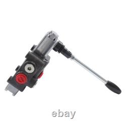 Hydraulic Control Valve 1 Spool 8 GPM 3500 PSI Double Acting SAE 8 Ports