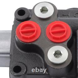 Hydraulic Control Valve 1 Spool 8 GPM 3500 PSI Double Acting SAE 8 Ports