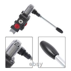 Hydraulic Control Valve 1 Spool 8 GPM 3500 PSI Double Acting SAE 8 Ports