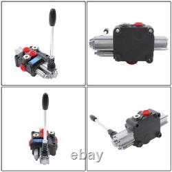 Hydraulic Control Valve 1 Spool 8 GPM 3500 PSI Double Acting SAE 8 Ports