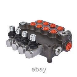 Hydraulic Control Valve Double Acting SAE 4 Spool 21 GPM 3600 PSI withconversion