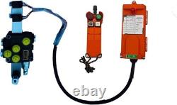 Hydraulic Directional Control Valve 1 Spool 13GPM 24V 2900PSI Double Acting