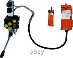 Hydraulic Directional Control Valve 1 Spool 13GPM 24V 2900PSI Double Acting