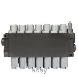 Hydraulic Directional Control Valve 13 GPM 7 Spool 3600 PSI SAE Interface