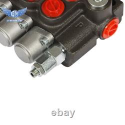 Hydraulic Directional Control Valve 13Gpm Double Acting 7 Spool Cylinder SAE