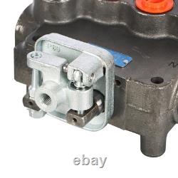 Hydraulic Directional Control Valve 2 Spool 21GPM With Joystick/conversion plug