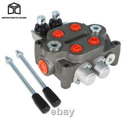 Hydraulic Directional Control Valve 25 GPM, 3000 PSI, BSPP 2 Spool