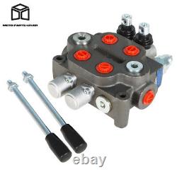 Hydraulic Directional Control Valve 25 GPM, 3000 PSI, BSPP 2 Spool