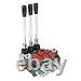Hydraulic Directional Control Valve 3 Spool 13GPM 3600PSI BSPP Ports, Adjustable