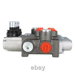 Hydraulic Directional Control Valve 3 Spool 13GPM BSPP Interface New