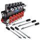 Hydraulic Directional Control Valve 6 Spool 11gpm, Double Acting Cylinder Spool