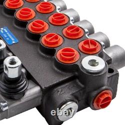 Hydraulic Directional Control Valve 6 Spool 11gpm, Double Acting Cylinder Spool