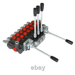 Hydraulic Directional Control Valve 7 Spool 11GPM, 40L, BSPP Interface NEW