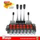 Hydraulic Directional Control Valve 7 Spool, 40l, 2 Joystick, Bspp Interface 11 Gpm