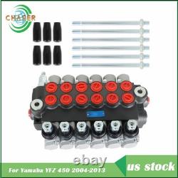 Hydraulic Directional Control Valve Adjustable Relief Valve 6 Spool 11GPM