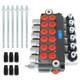 Hydraulic Directional Control Valve Adjustable Relief Valve 6 Spool 11gpm Us