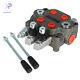Hydraulic Directional Control Valve Bspp Tractor Loader Withjoystick 25gpm 2 Spool