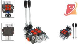 Hydraulic Directional Control Valve Cast Iron 11GPM 3625PSI for Tractors Loaders