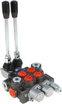 Hydraulic Directional Control Valve Cast Iron 11GPM 3625PSI for Tractors Loaders