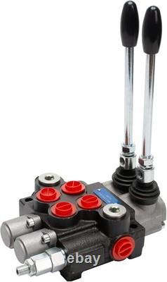 Hydraulic Directional Control Valve, Joystick Operation, 11GPM Flow Rate