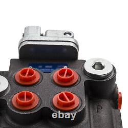 Hydraulic Directional Control Valve Tractor Loader with Joystick 2 Spool 11 GPM