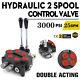Hydraulic Directional Control Valve Tractor Loader With Joystick, 2 Spool, 25gpm