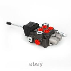 Hydraulic Directional Control Valve Tractor Loader with Joystick, 2Spool 1/2 BSPP