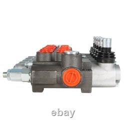 Hydraulic Directional Control Valve With 13 GPM 5 Spools 4-Way Tandem Center