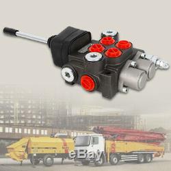 Hydraulic Directional Control Valve for Tractor Loader with Joystick, 2 Spool