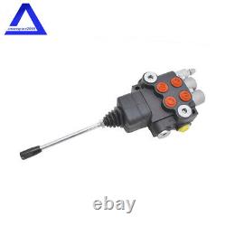 Hydraulic Directional Control Valve for Tractor Loader with Joystick 2Spool 21GPM