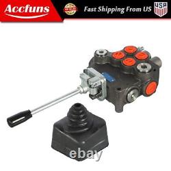 Hydraulic Directional Control Valve for Tractor Loader withJoystick 21GPM 2 Spool