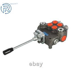 Hydraulic Directional Control Valve withJoystick withconversion 21GPM 2 Spool US