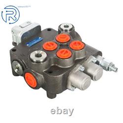 Hydraulic Directional Control Valve withJoystick withconversion 21GPM 2 Spool US