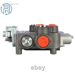 Hydraulic Directional Control Valve withJoystick withconversion 21GPM 2 Spool US