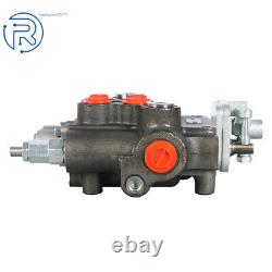 Hydraulic Directional Control Valve withJoystick withconversion 21GPM 2 Spool US